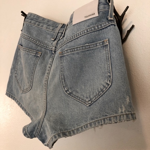 Tularosa x Revolve High Waist Jean Shorts - Picture 7 of 10